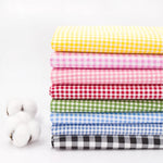 tissu coton carreaux rouge vert bleu jaune rose classique durable 160cm large