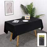 nappes jetables blanches imperméables tables fêtes mariages extérieur lisses ourlets festonnés
