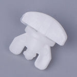 clips suspension blancs modernes adhésifs rideaux pack 20 rond lisses opaques