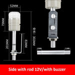 lampe led rouge verte jaune adhésive buzzer flashing 12v 24v transparente moderne