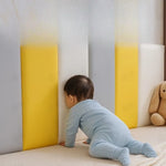 Vue de côté montrant l'effet tridimensionnel des stickers muraux