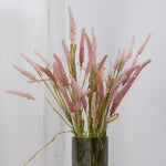 décoration intérieure plante artificielle herbe jaune beige vert rose moderne opaque 20cm 78cm