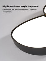 lampe moderne blanc noir éclairage quotidien cuisine salle manger chambre entree