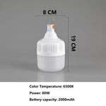 lampe led portable camping rechargeable ip55 360 degrés dimmable blanc froid