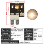 composant électronique led 60w 80w 90w 3v 5v 12v noir doré gris pcb cuivre