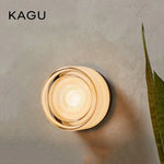 applique murale moderne spirale led verre ambre transparent chambre salon cuisine salle manger