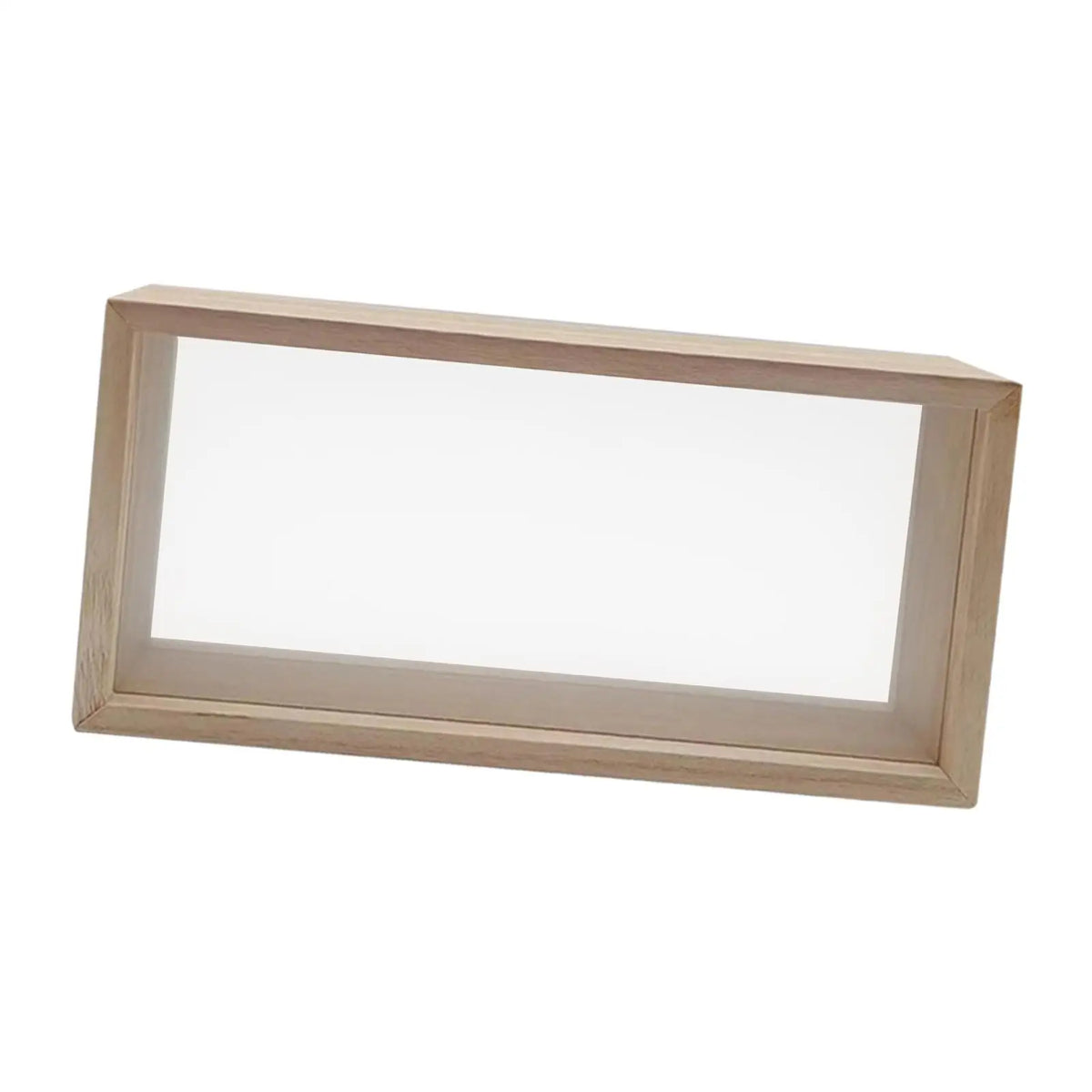 cadre photo bois dried flowers shadow box display case profondeur souvenir minimaliste rustic