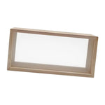 cadre photo bois dried flowers shadow box display case profondeur souvenir minimaliste rustic