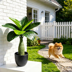 Décoration intérieur plante artificielle arbres feuilles vertes pots diverses tailles 37 40cm