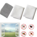 filet anti moustiques adhésif gris blanc moderne fenetre polyester opacité maille reguliere