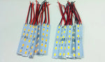 ruban led blanc jaune noir led 8cm adhésif lumineux moderne 12v 24v câbles connecteurs