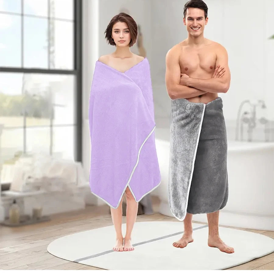 serviette bain polyester absorption rapide serviette plage douce machine lavable bleu violet gris rouge