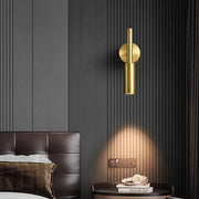lampe murale led rotation or noir moderne minimaliste variateur temperature couleurs chambre salon