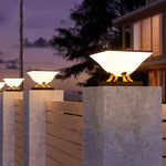 lumière solaire moderne pieds métalliques blanc gris contemporain minimaliste led