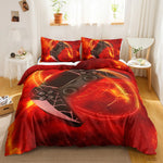 Set housse couette gamer 3 pièces impression 3D