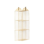 organisateur suspendu étagère armoire maille fine moderne réutilisable chambre beige clair opacité crochets multifonctionnel