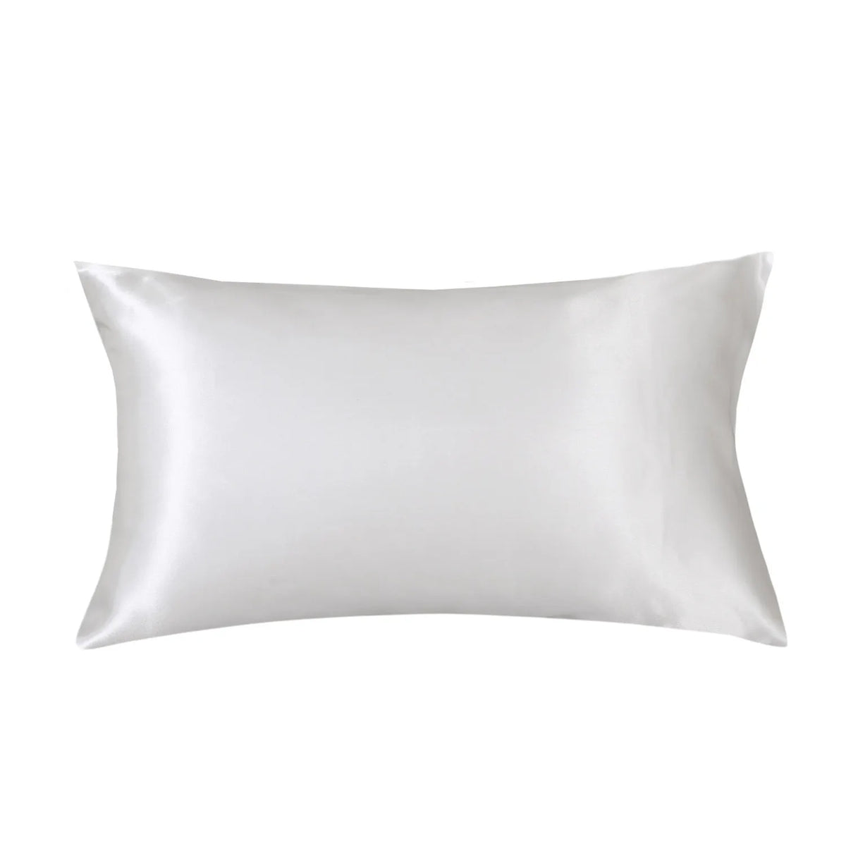 taie d'oreiller satin rose clair cheveux peau douce moderne uni