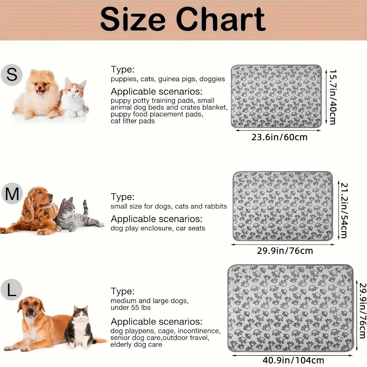 couverture animaux douce imprimé pattes gris rose confortable lavage main chiens différentes tailles