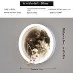 lampe murale astronaute lune étoiles chambre enfant moderne