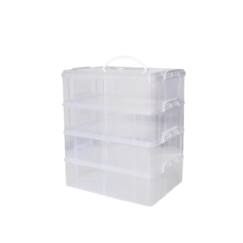 boîtes cupcakes transparentes plastique multi niveaux rotatives poignée détachable modernes