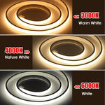 Installation de bande LED COB sous placard de cuisine