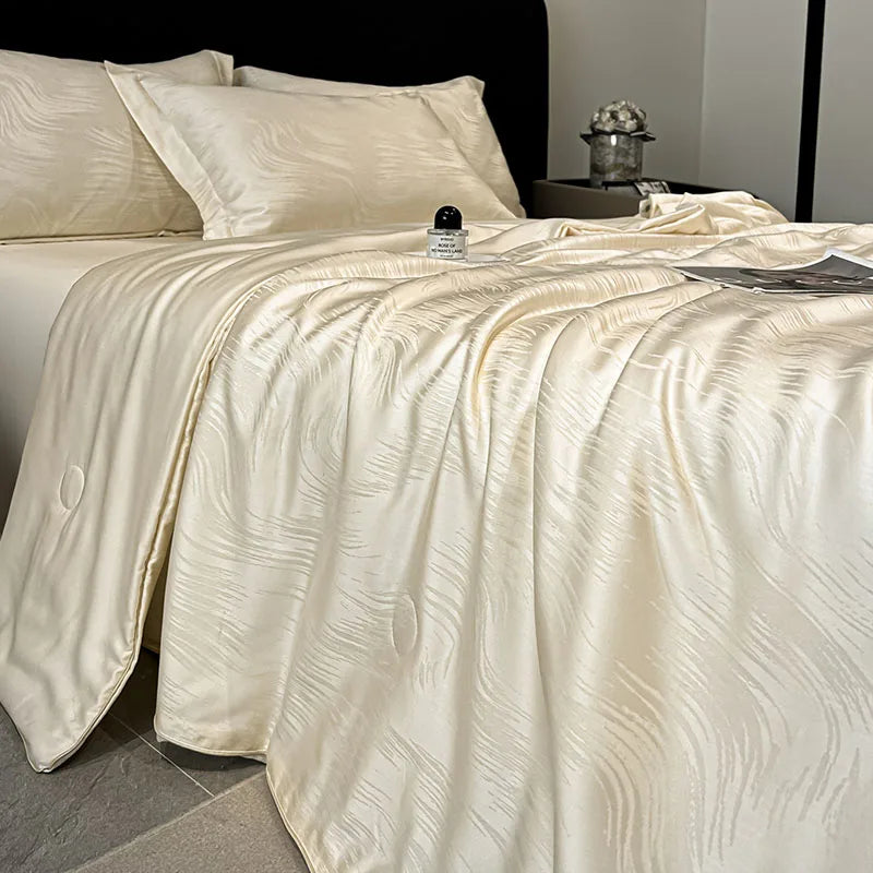 drap lit rose clair floral satiné été adultère lavable maison classique