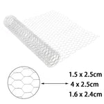 filet clôture aviary argenté maille hexagonale classiquemètre large métal opacitépaquemètre quarante deuxmètre dixmètre