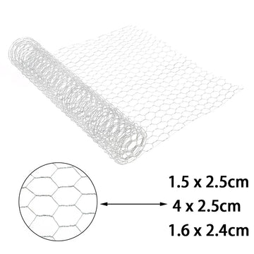 filet clôture aviary argenté maille hexagonale classiquemètre large métal opacitépaquemètre quarante deuxmètre dixmètre