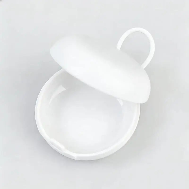 boîte rangement bouchons oreilles noir blanc compact annuel suspension bijoux accessoires rond matériau