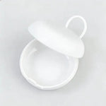 boîte rangement bouchons oreilles noir blanc compact annuel suspension bijoux accessoires rond matériau
