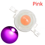 ampoules led 3w haute puissance 3v blanc jaune vert violet bleu rose orange rouge