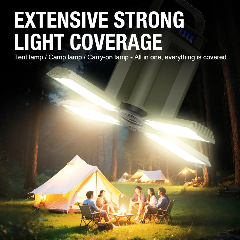 lampe camping vert olive moderne panneau solaire interrupteur indicateur charge led type