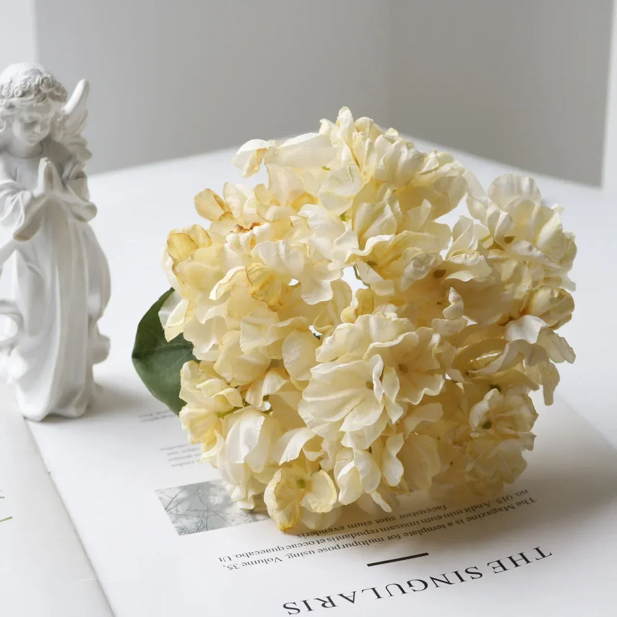 bouquet artificiel hortensia classique couleurs variées intérieur mariage anniversaire fêtes decoration