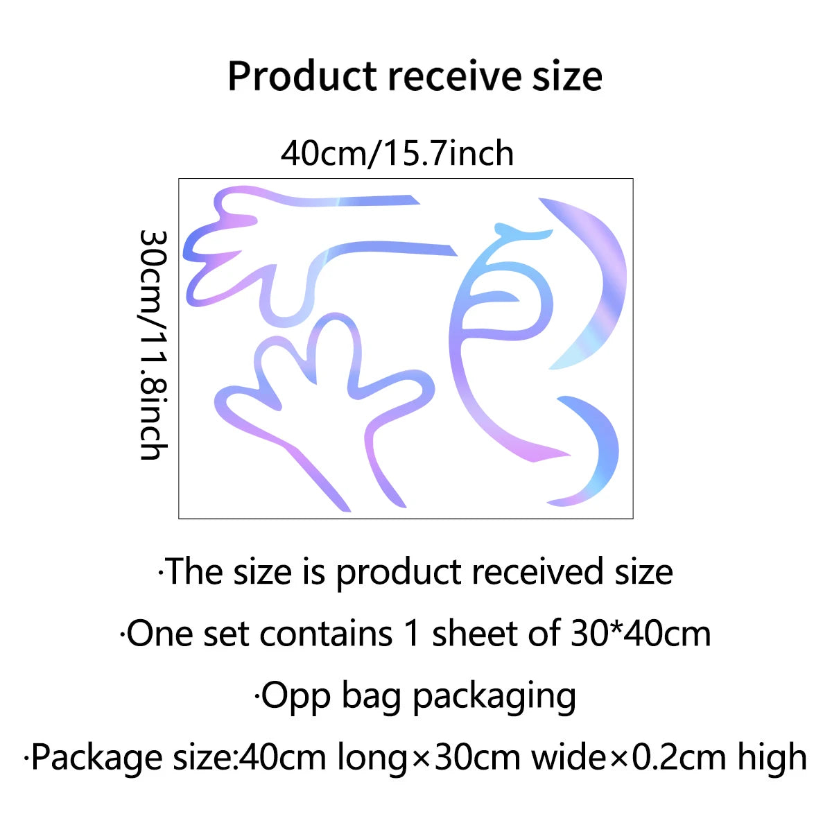 autocollants muraux souriant dessin animé violet bleu blanc modernes semi transparents chambre enfant decoration
