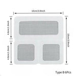 grille protection anti insectes adhésive transparente maille fine fenêtre moustiquaire réparation écran fixe fibre