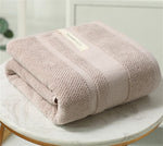 grande serviette bain coton épais séchage rapide texture tissée moderne grande taille rectangulaire