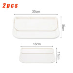 support mural pliable blanc moderne adhésif smartphone rangement objet divers organisation salle bain