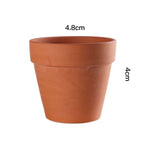pots terre cuite succulentes plantes cactus drainage artisanal motifs peints