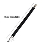 attaches lit clips métalliques couleur noir blanc beige pack 10pcs fixations housse matelas