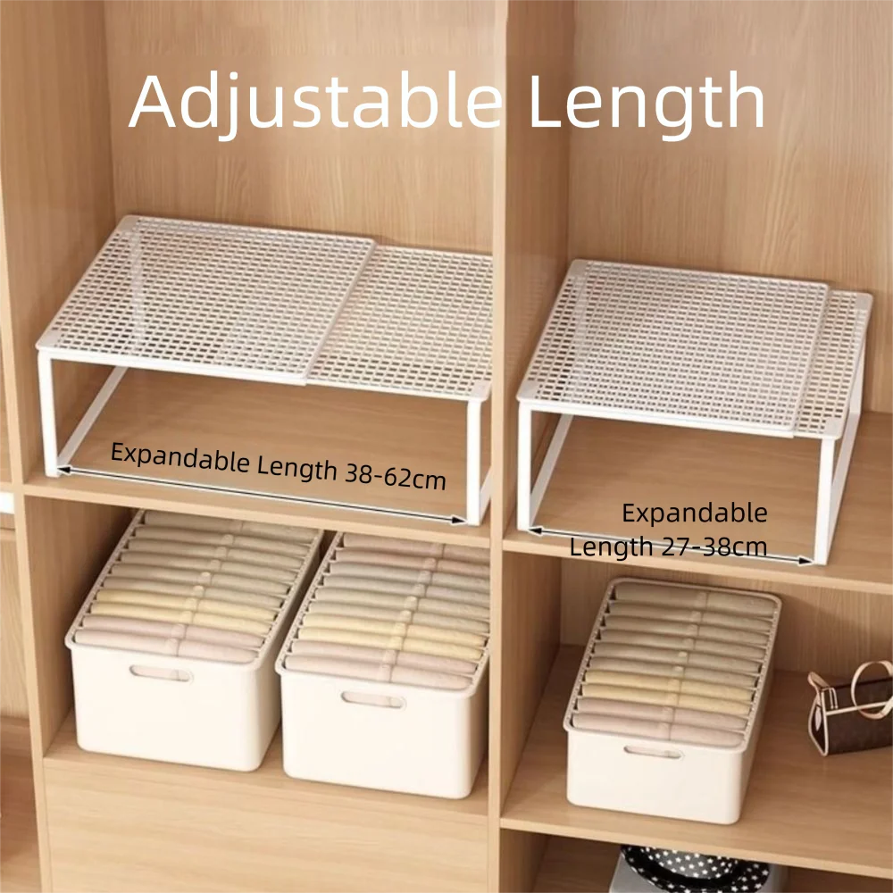 étagère rangement réglable métal noir blanc moderne vêtements salle bain chambre empilable ajustable