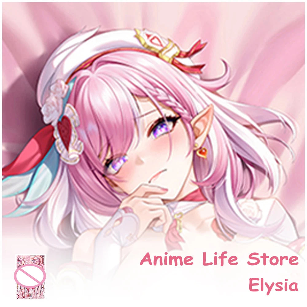 taie d'oreiller anime personnage féminin rose grande housse coussin câliner décoration lit chambre