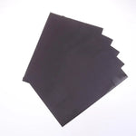 autocollants noirs modernes adhésifs 150 pièces 20cm 15cmOpaque uni réfrigérateur