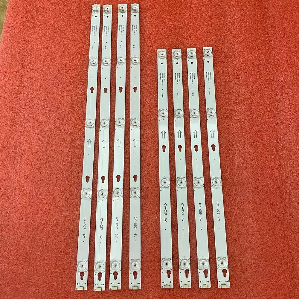 bandes led blanc modernes connecteurs télévision 55 pouces led rétro éclairage kit téléviseurs