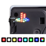 éclairage led ps5 logo playstation multicolore rouge blanc vert bleu violet effets adhésif moderne