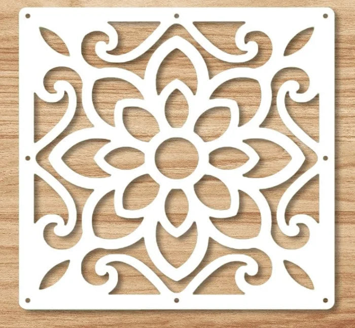 paravent cloison décorative motif floral semi transparent moderne ethnique pièces accrochables chambre salon
