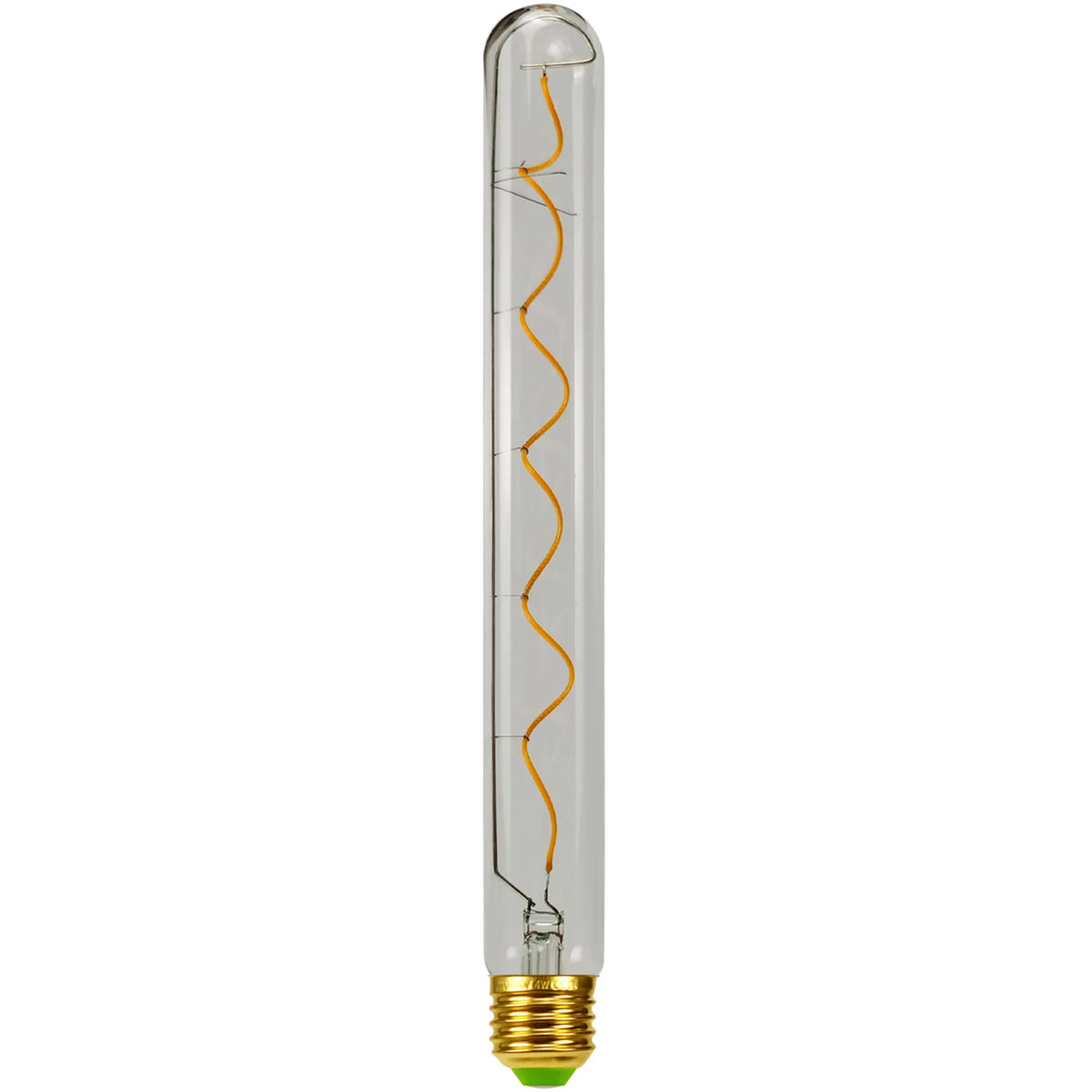ampoule led transparente spirale dorée vintage 360 degres 300mm 15000h