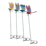 clips dragonfly multicolores imitation insectes decoratifs exterieur clips decoratifs jardin artificiels realistes