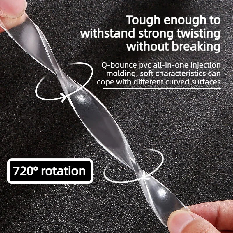 rubans anti collision transparents adhésifs utilitaires pratique tiroir armoire porte réfrigérateur toilettes 3pcs 4pcs