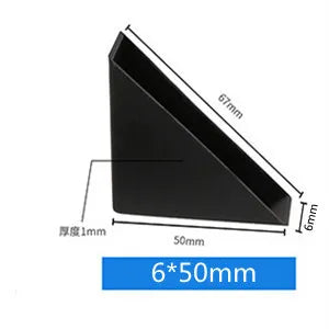 protector angle table noir anti collision adhésif moderne sécurité bébé