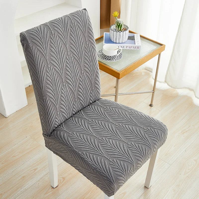 housse chaise moderne tissu extensible protecteur siège salle manger banquet